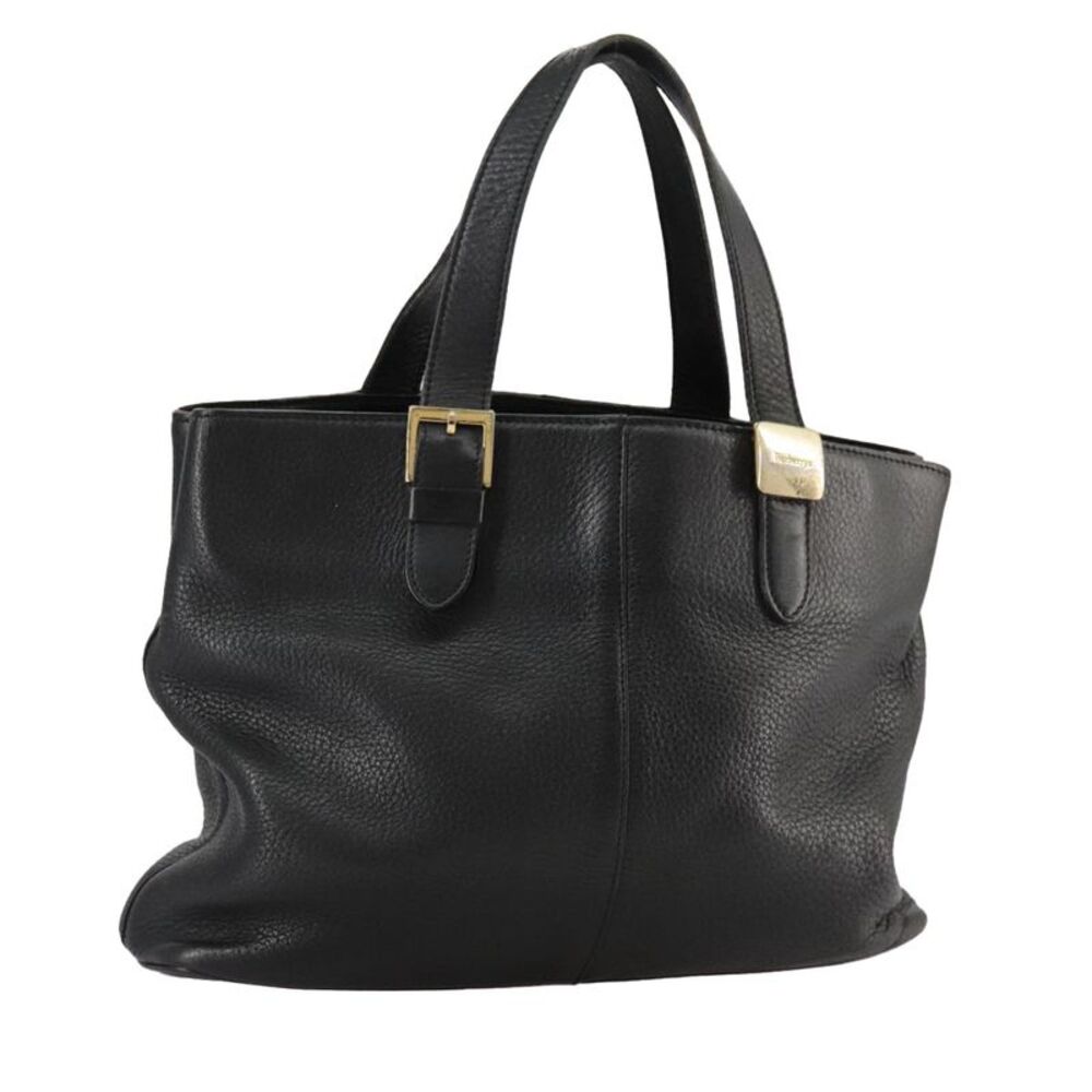 Burberry Handbag Leather Black Leather Handbag
